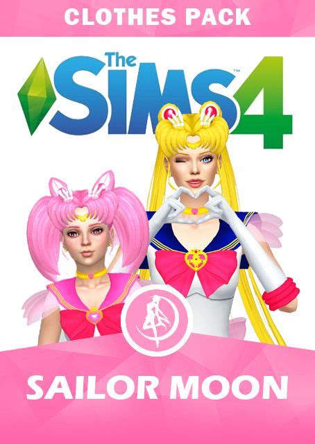 Sailor Moon Crystal Clothes Pack Clothes Blueegames Sims 4