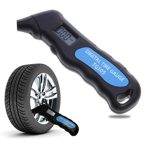 Manometer Barometers Tester 0 200psi Lcd Tyre Air Tyre Pressure Meter