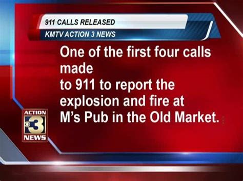 Audio 911 Calls For Old Market Explosion Fire