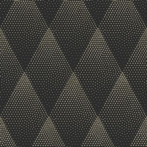 Diamond Burst Geometric Wallpaper In Black And Gold I Love Wallpaper