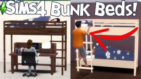 Functional Bunk Bed By Nordicasims The Sims 4 Download Simsdomination