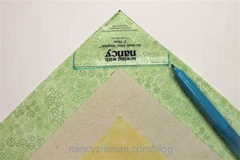 Nancy Zieman The Blog Perfectly Miter Quilt Borders Without The Math