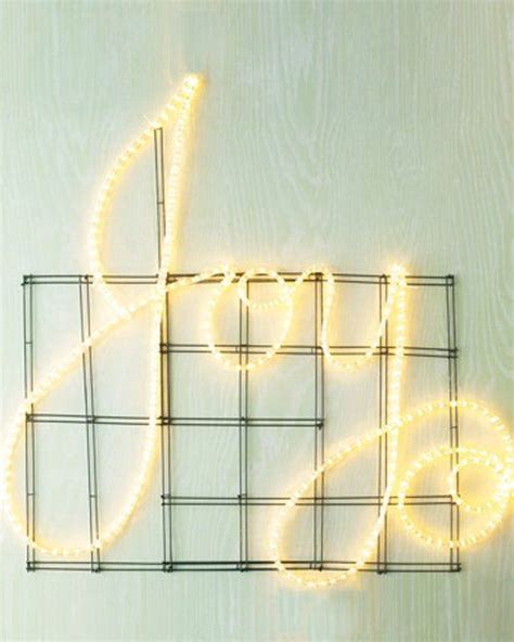How To Create Rope Light Word Art Christmas Light Installation Led