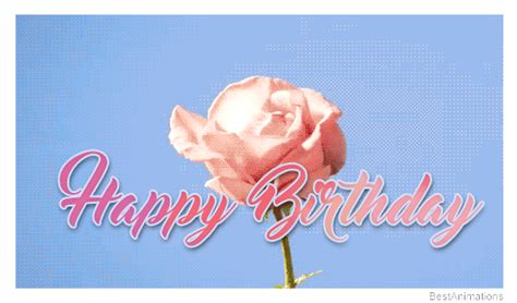 And you can use them for free too! Beautiful Flowers Happy Birthday Gif Wishes to Share