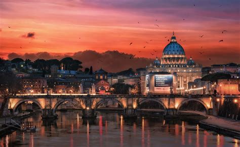 Just Another Sunset In Rome Rome Travel Rome Italy Travel