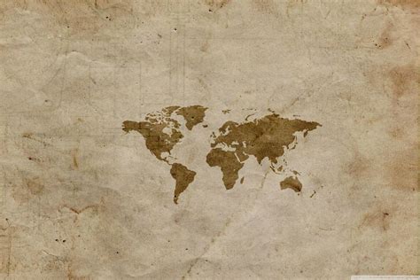 Vintage World Map Background Top Blank Wallpapers Desktop Made