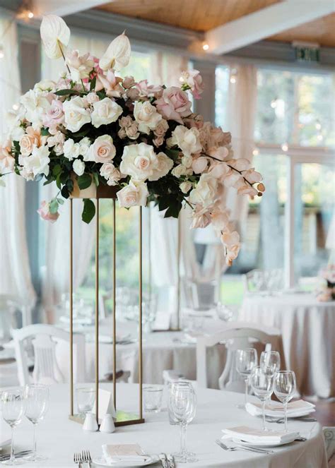 29 Tall Centerpieces That Will Take Your Reception Tables To New Heights Martha Stewart