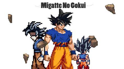 Goku Activates The Ultra Instinct Sprite Animation Otosection