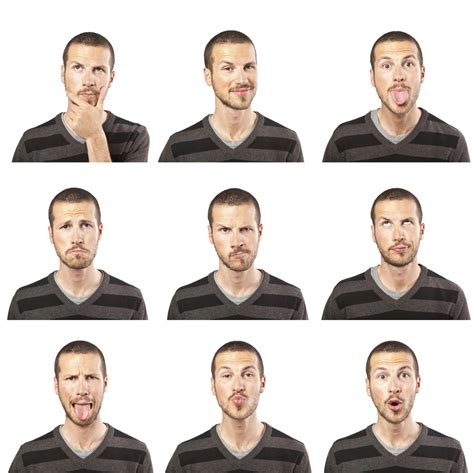 Communication Facial Expressions - Cumshot Brushes