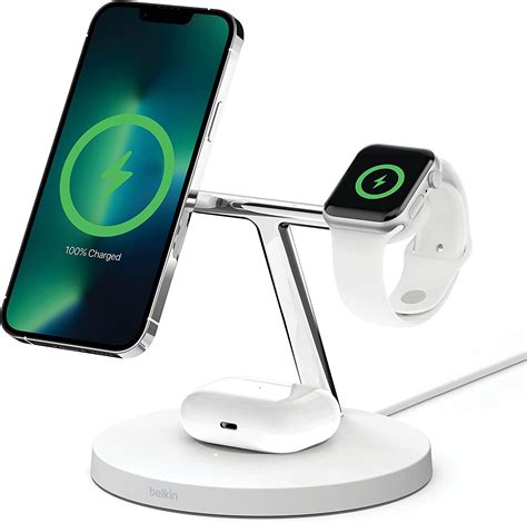 Mua Belkin Boostcharge Pro 3 In 1 Wireless Charger With Magsafe For