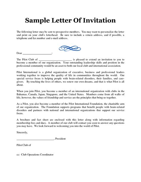 Such type of letter conveys news about what is happening in your life. Formal Meeting Invitation