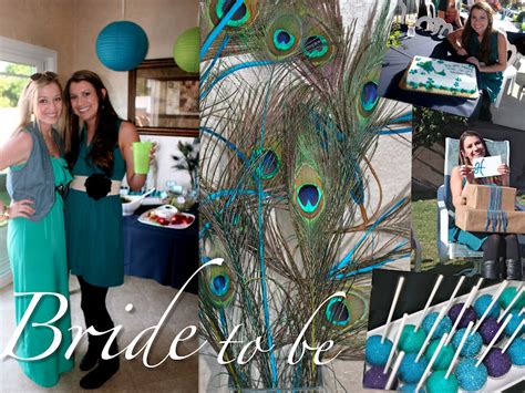 her bold events {a peacock inspired event} ♥ cara s bridal shower