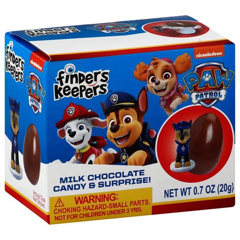 Finders Keepers Paw Patrol Milk Chocolate Candy And Surprise Shop Candy At H E B