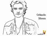 Coloring Hollywood Orlando Bloom Stars Yescoloring Colouring Celebrity Boys Dicaprio sketch template