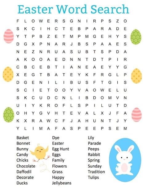 I'm not one of those insane people who can do the ones in the newspaper but i'm pretty ace at the easy to medium books you keep your little ones quiet and ready for easter with this fun crossword puzzle which you can download here! 11 Festive Easter Word Scrambles | KittyBabyLove.com