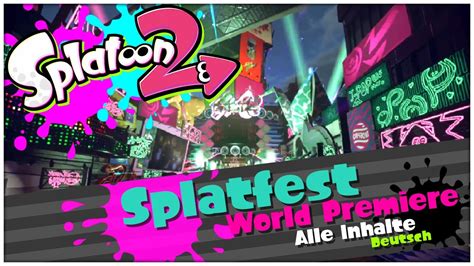 splatoon 2 splatfest world premiere alle inhalte and download youtube