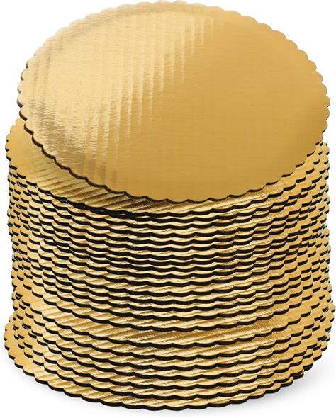 12 Inch Gold Cake Boards Rounds 24 Pack Cake Base 12 In