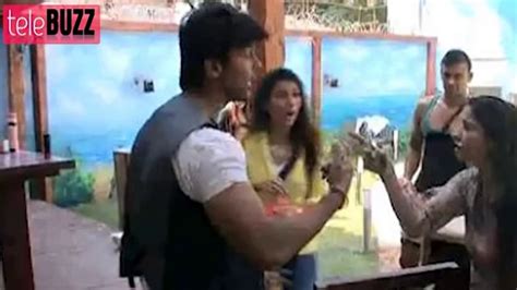 bigg boss 7 tanisha hits and slaps kushal in bigg boss 7 23rd october 2013 day 38 full episode