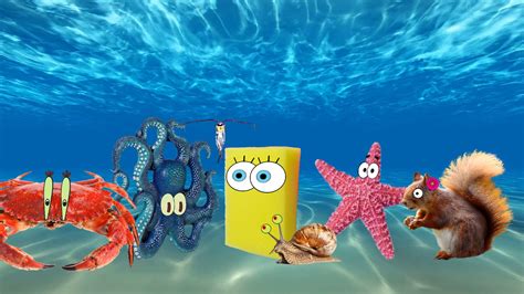 Spongebob And Friends In Real Life By Lasticlover On