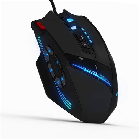 Zelotes C 12 Wired Usb Optical Gaming 12 Programmable Buttons Computer