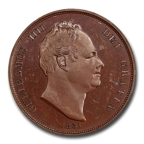 Buy 1831 Great Britain Penny William Iv Pr 63 Pcgs Apmex