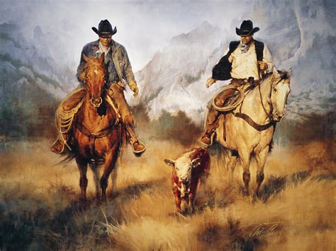 Back To Your Momma Chris Owen Western Art