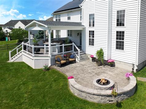 Wood burning fire pits are not recommended on top of trex decking unless using a product called deckprotect™. Custom Trex Deck / Porch / Patio - Royersford, PA | 455 Sq ...