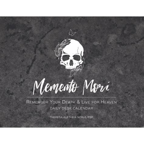 Memento Mori Perpetual Desk Calendar Pauline Books And Media