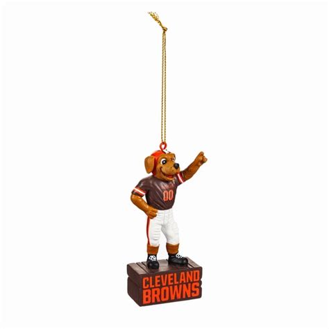 Cleveland Browns Mascot Statue Ornament Item 421535 The Christmas Mouse