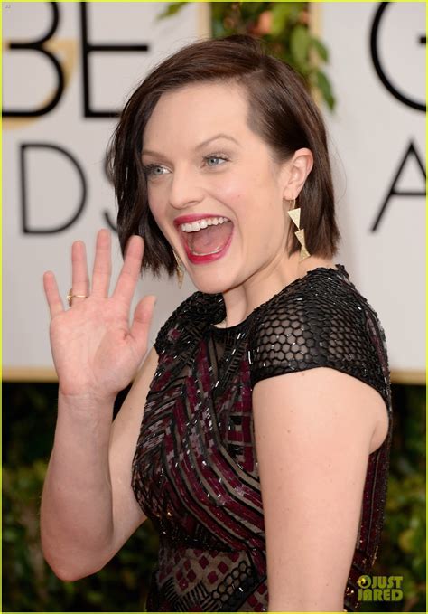 Elisabeth Moss Golden Globes 2014 Red Carpet Photo 3029152 2014