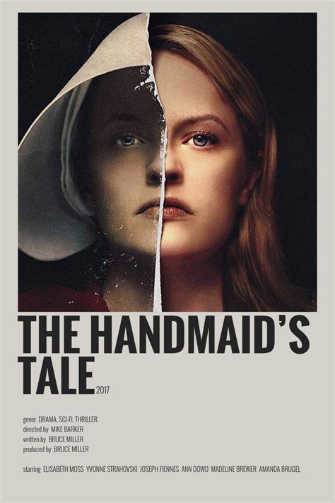 the handmaid s tale minimalist tv show poster film posters minimalist handmaid s tale anne
