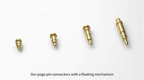 Pogo Pin Connectors Floating Mechanism Youtube