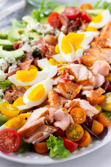 Salmon Cobb Salad Cooking For My Soul