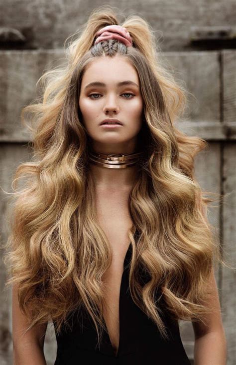 ♥️ Pinterest Deborahpraha ♥️ Big Hair With Volume And Curls Hairstyles Long Hair