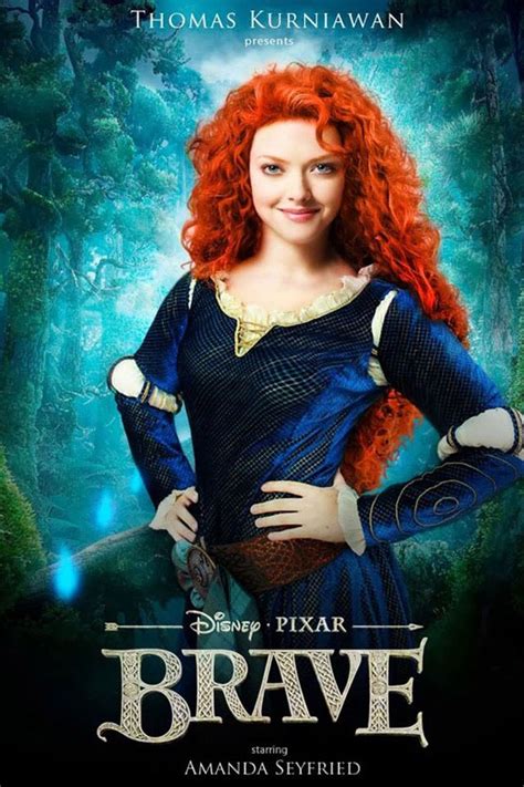 Only disney and marvel have produced anime out of their now we know disney has the anime anthology series star wars: Amanda would make a great Merida. Plus the red hair really ...