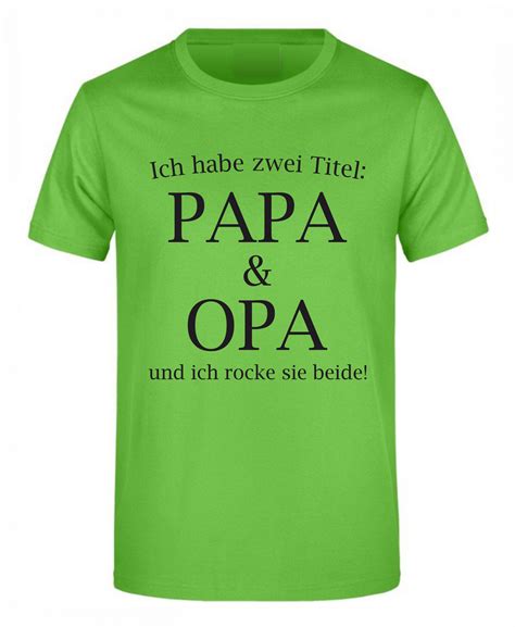 Spruch Shirt „titel Mama Und Omatitel Papa Und Opa Erw Ihr