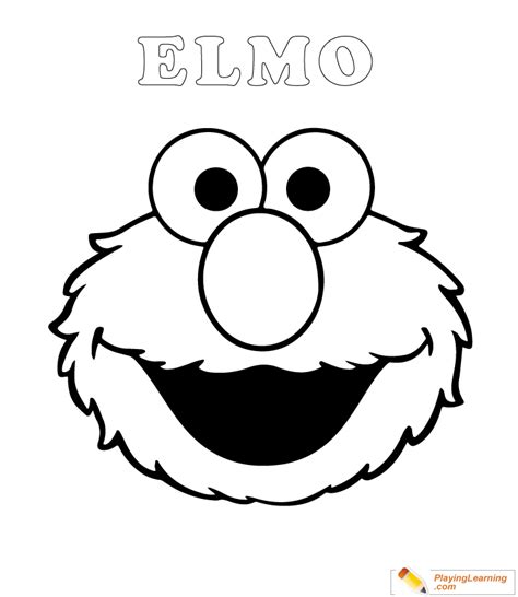 Elmo Coloring Pages Free Home Design Ideas