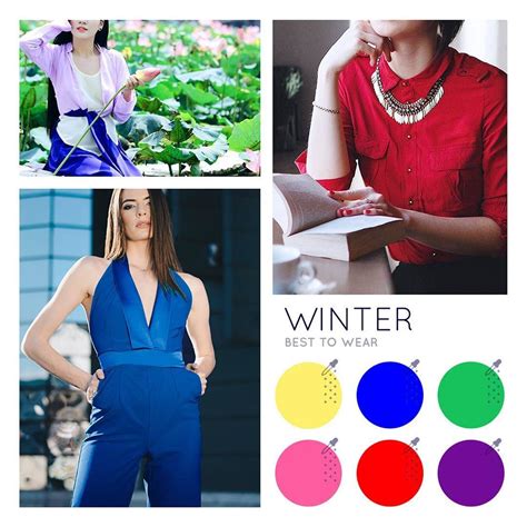 Urban Style Kit On Instagram “best Colors To Wear For Winter Types Bright Dark Cold Colors