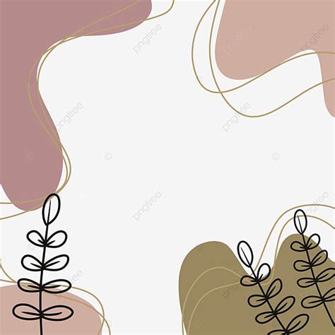 Aesthetic Line Art Background Abstract Aesthetic Line Art Png