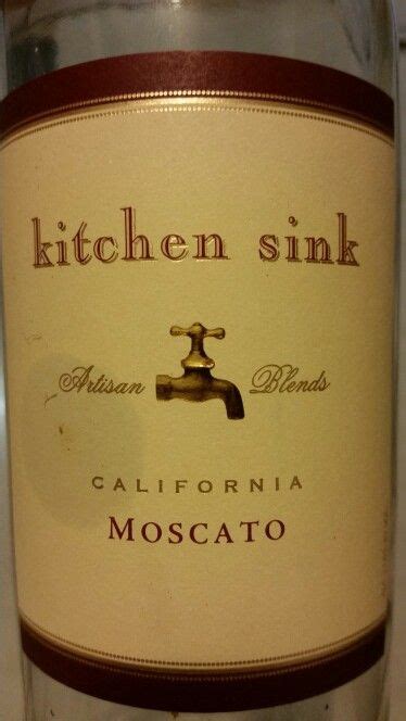 We had it with our moroccan dinner a few weeks ago. Kitchen Sink Moscato | Candle jars, Wines, Moscato