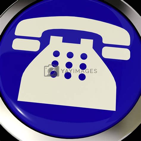 Royalty Free Image Telephone Icon Or Button As Symbol For Calling Or
