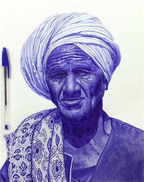 20 Unbelievable Photorealistic Portraits Drawn With A Ballpoint Pen