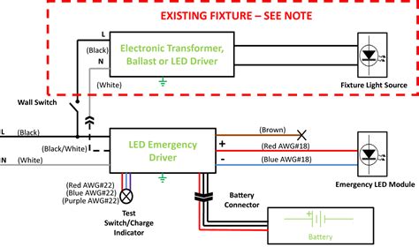 Fluorescent Light Fixture Wiring Diagram