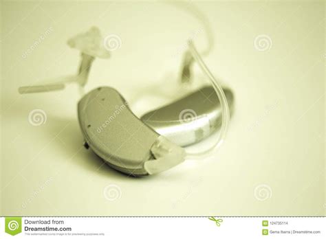 Hearing Aid For Deaf People Stock Photo Image Of Aids