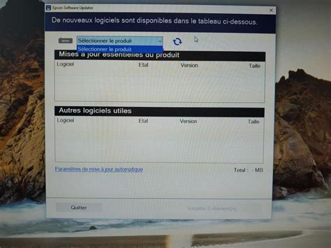 Do one of the following to open epson software updater windows 8.x: Il m'est impossible de configurer mes options d'impression ...