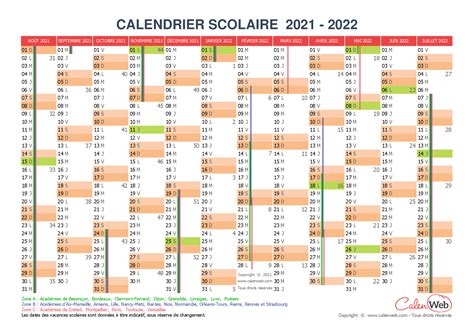 Calendrier Vacances 2022 2023 Calendrier 2021 Images