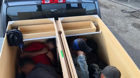 Texas Border Patrol Agents Find 6 Illegal Immigrants Trapped Inside
