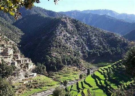 Beautiful Kunar Afghanistan Scenery Background Landlocked Country