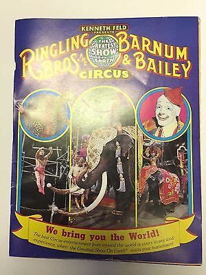 Ringling Bros Barnum Bailey Circus Souvenir Program 1987 WD Magic