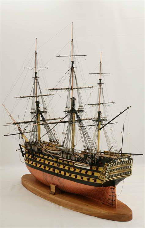 Ship Model 1 72 Scale Of Victory Nelsons Flagship
